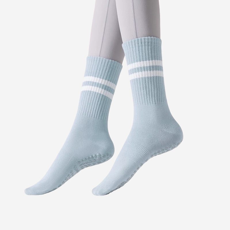 Sports and fitness floor socks