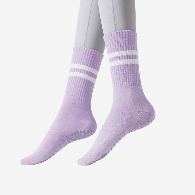 Sports and fitness floor socks